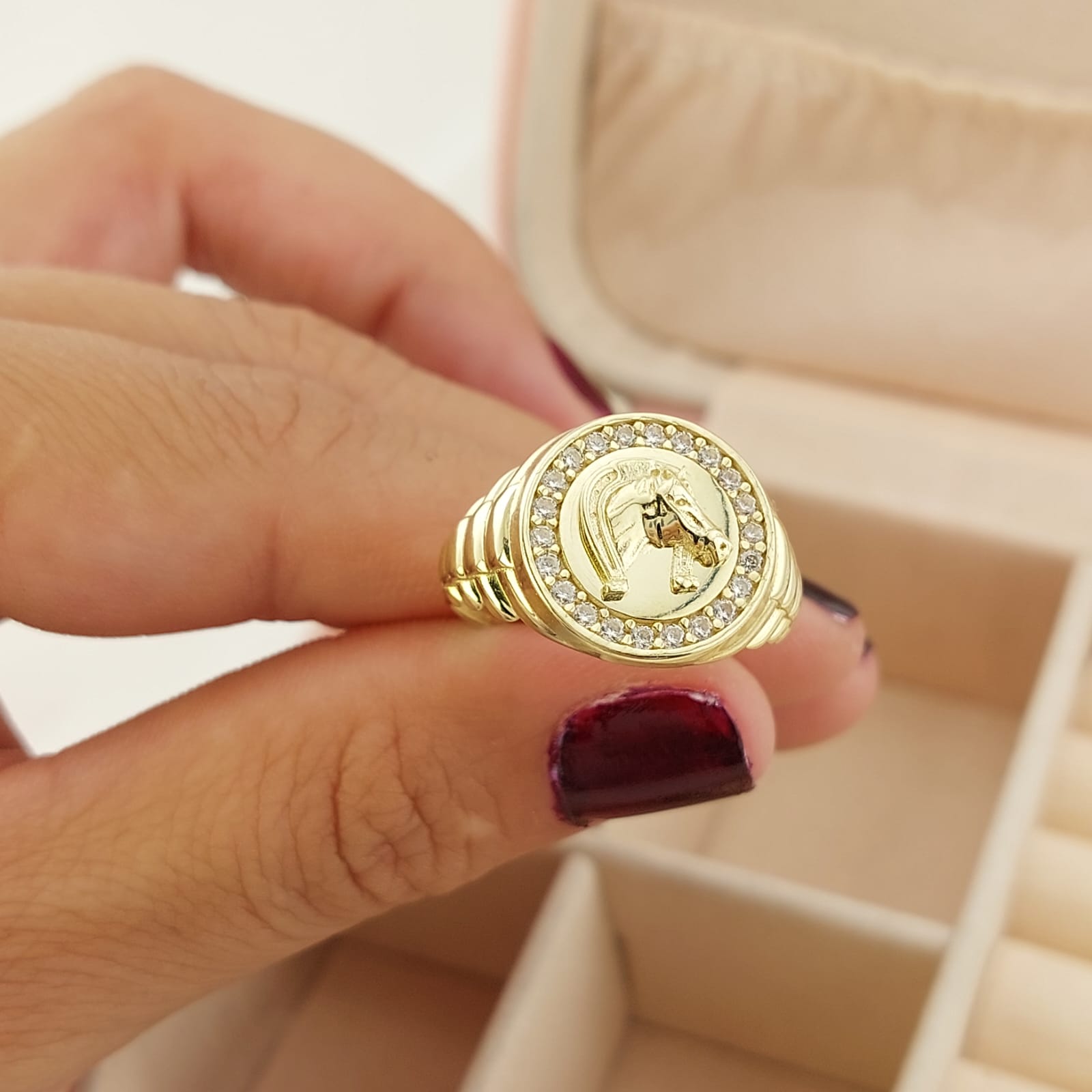 Anillo Hombre Oro 10k Italia 26642