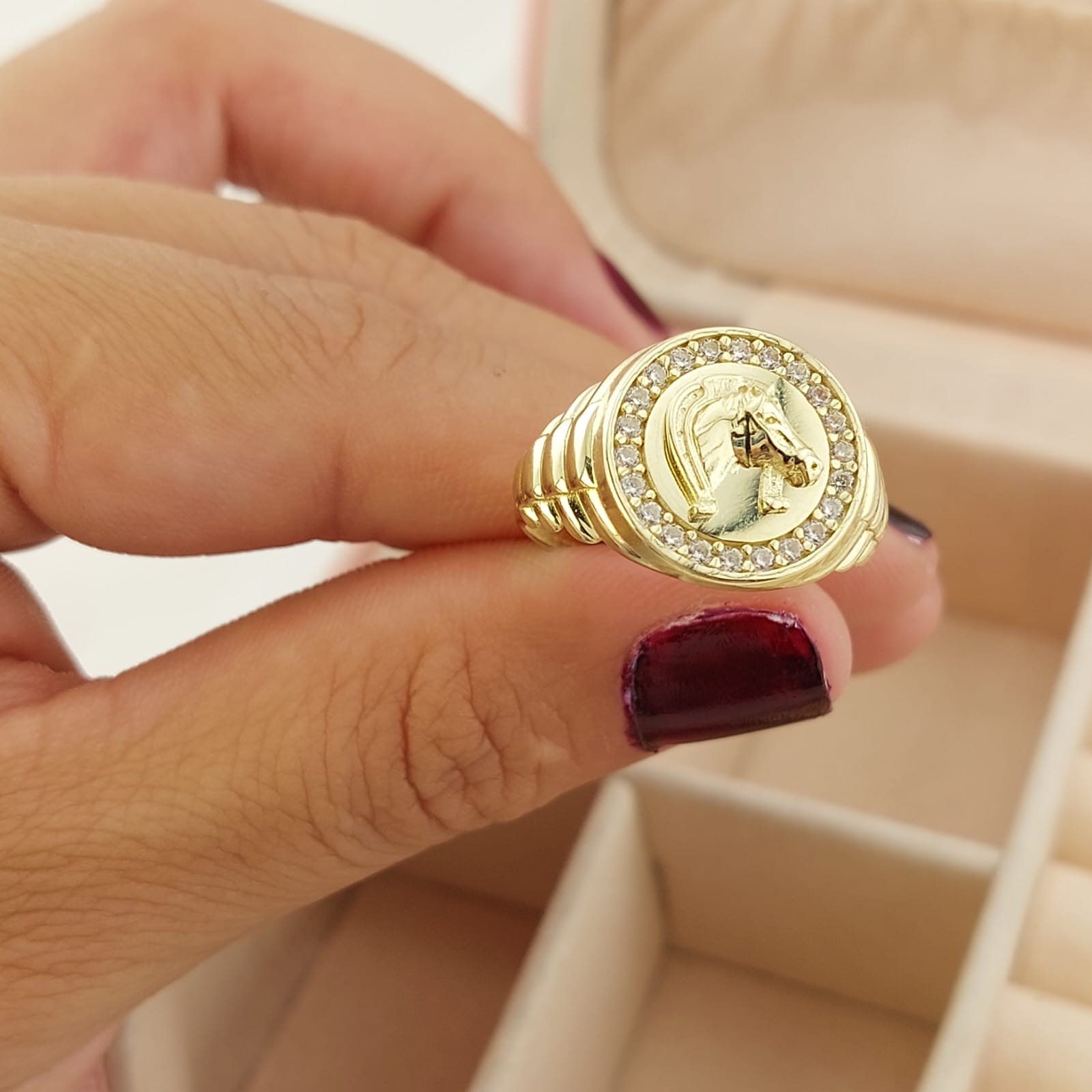 Anillo Hombre Oro 10k Italia 26642