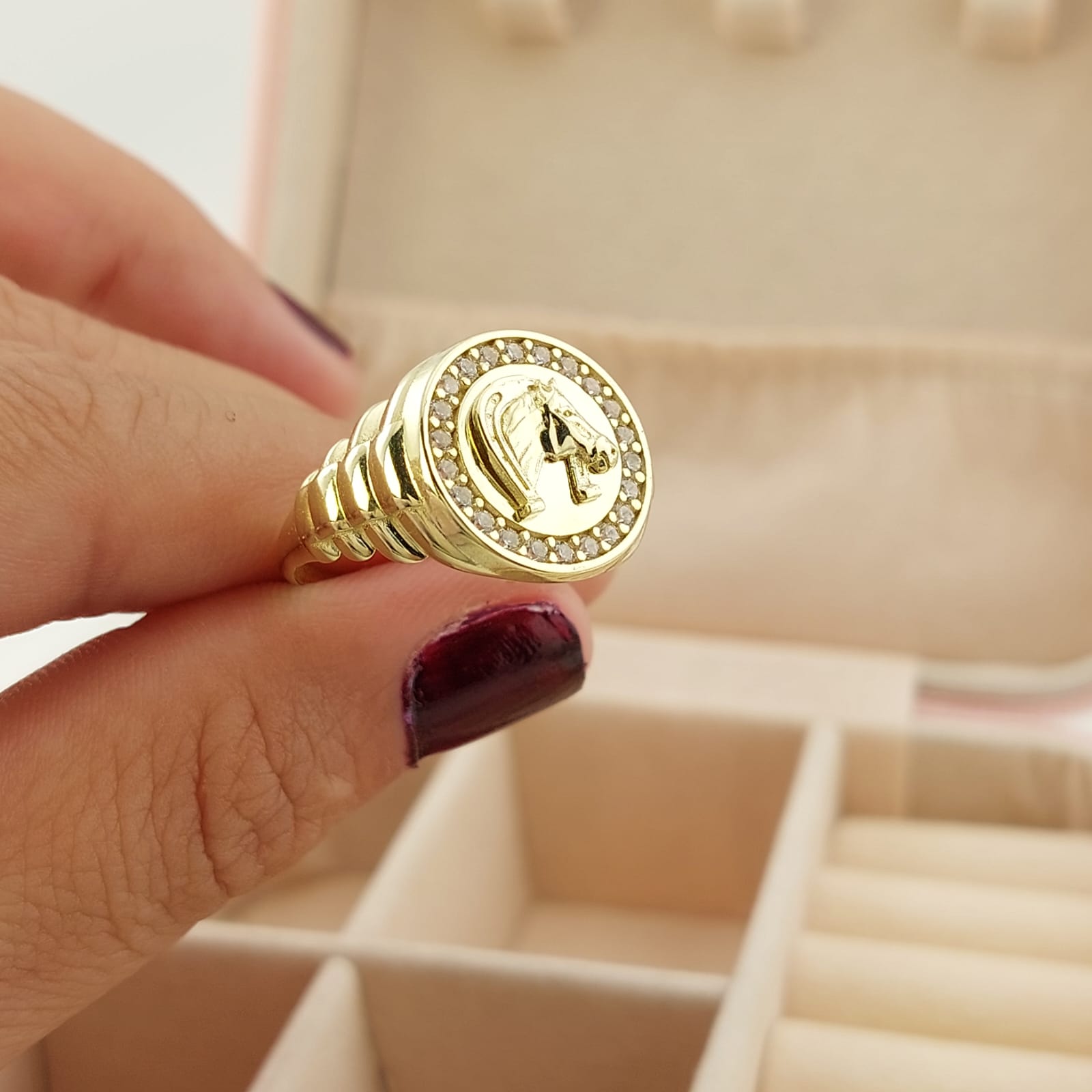 Anillo Hombre Oro 10k Italia 26642