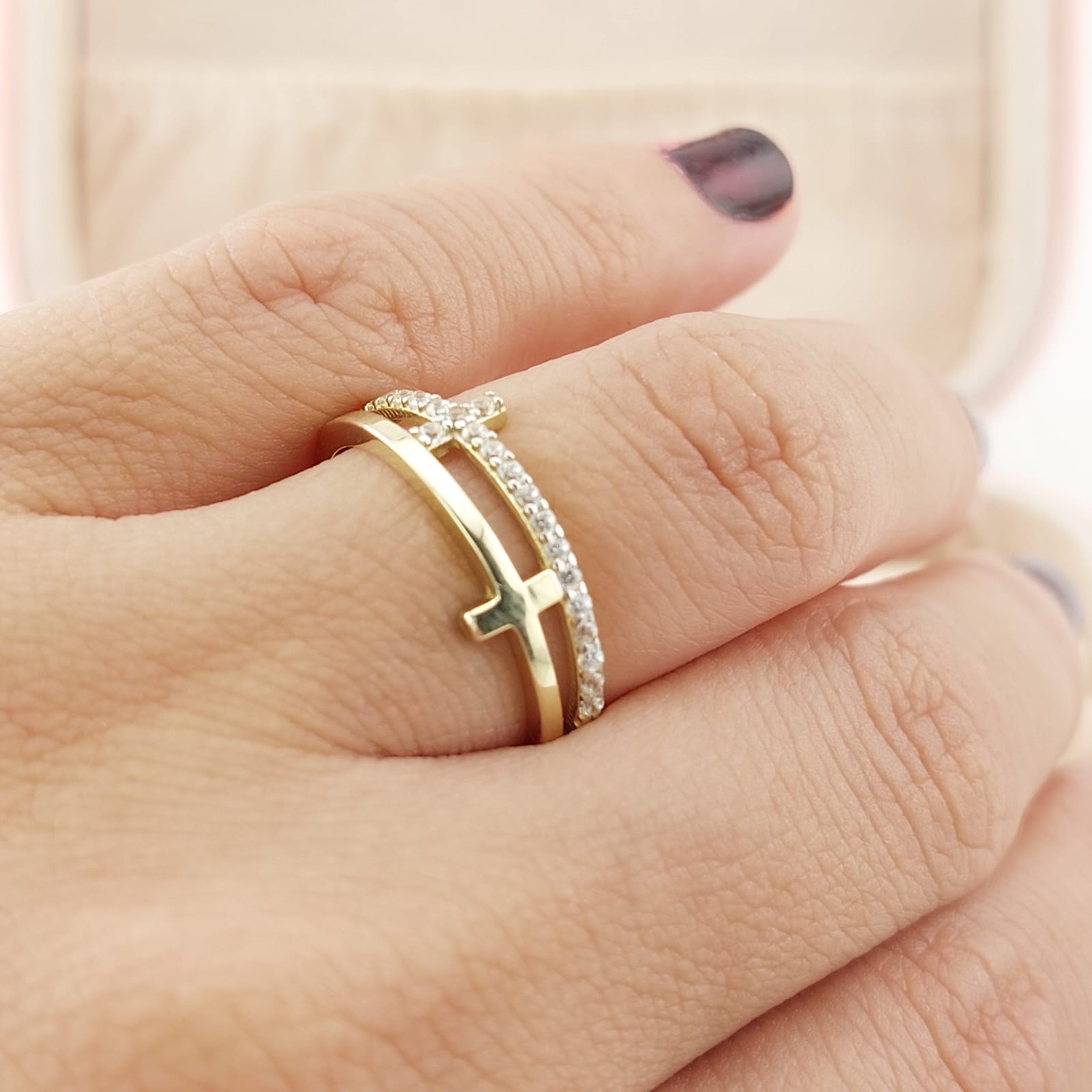 Anillo Casual Dama Oro 10k 26636