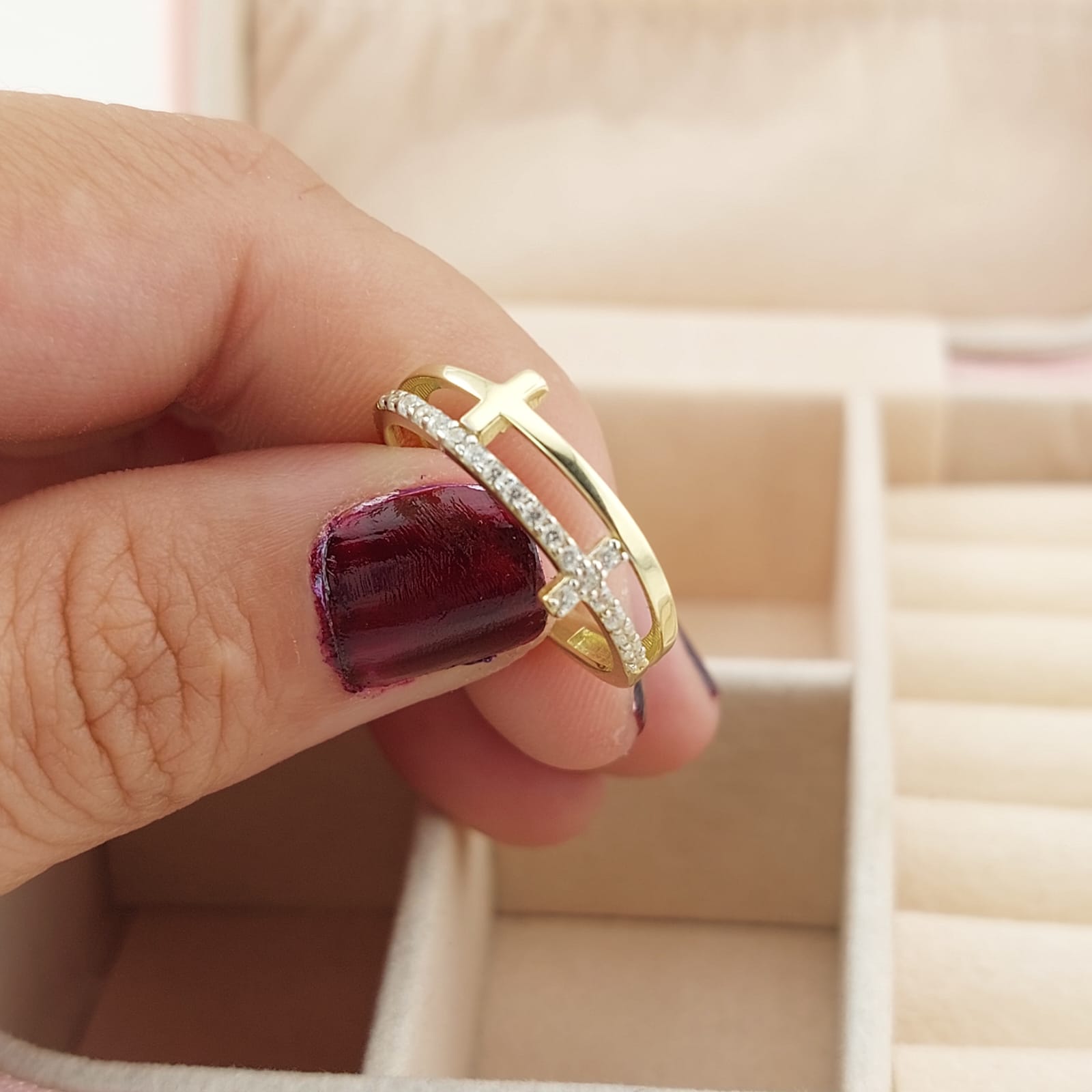 Anillo Casual Dama Oro 10k 26636