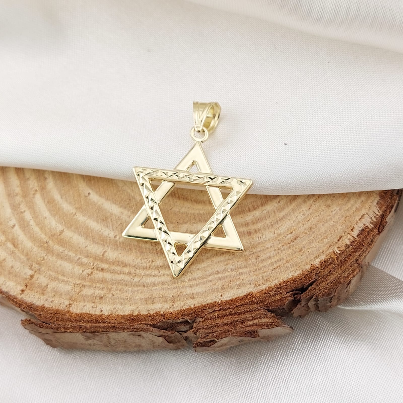 Dije Estrella David 22mm Oro 10k 26662