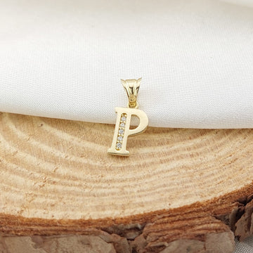 Dije Letra 10mm Oro 10k 26669