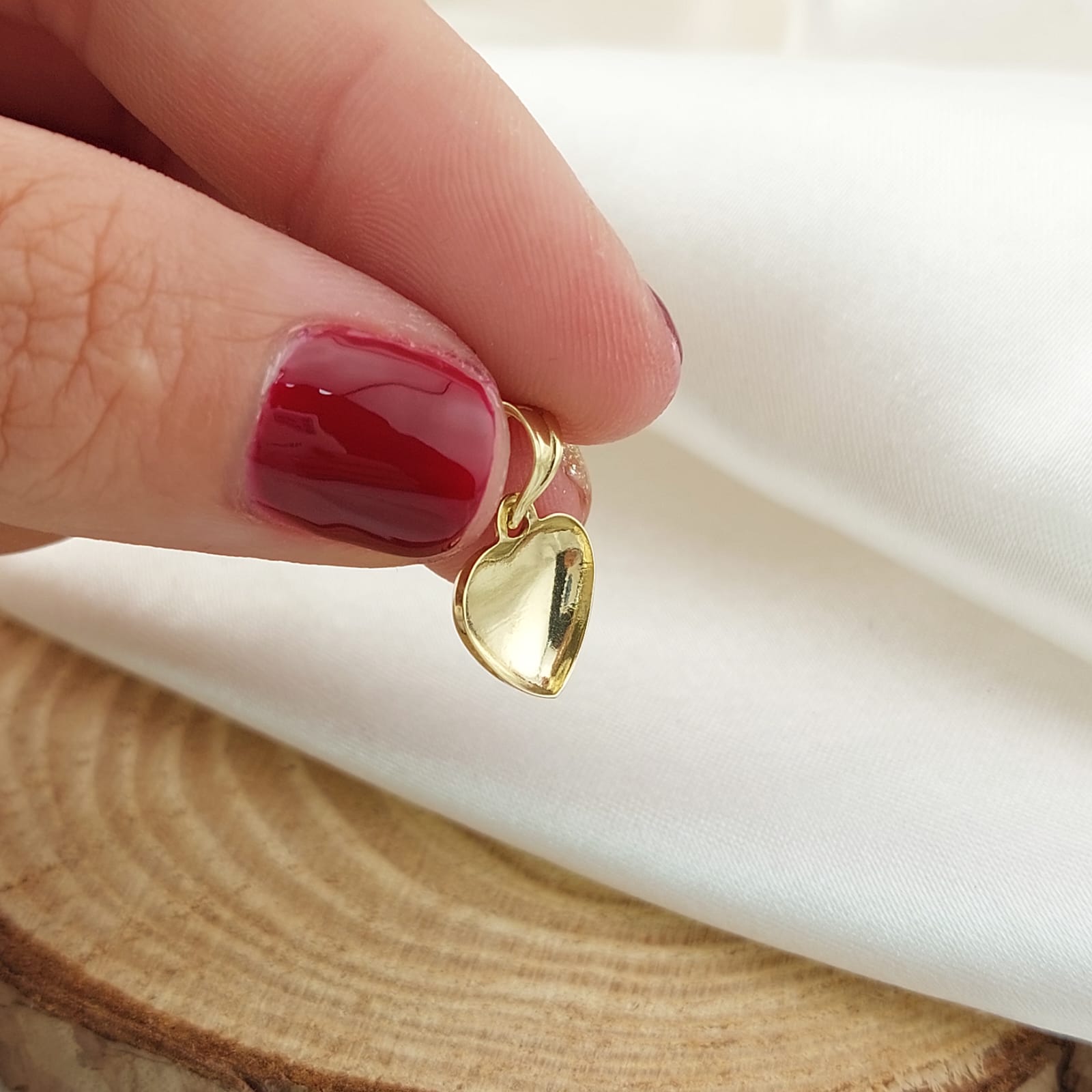 Dije Corazón 11mm Oro 10k 26650