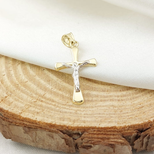 Dije Cruz 24mm Oro 10k 26657