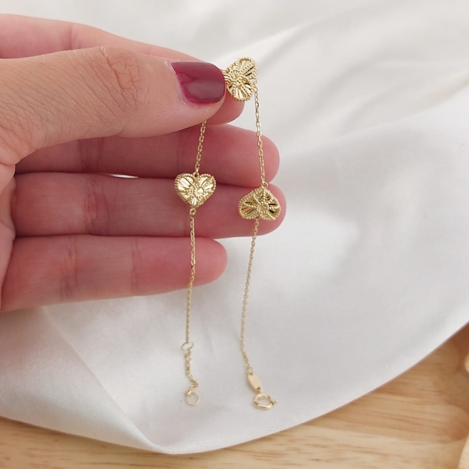 Pulsera 16.5/18.5cm Oro 10k 26696