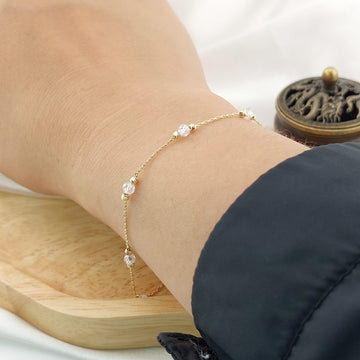 Pulsera 18cm Oro 10k 26692