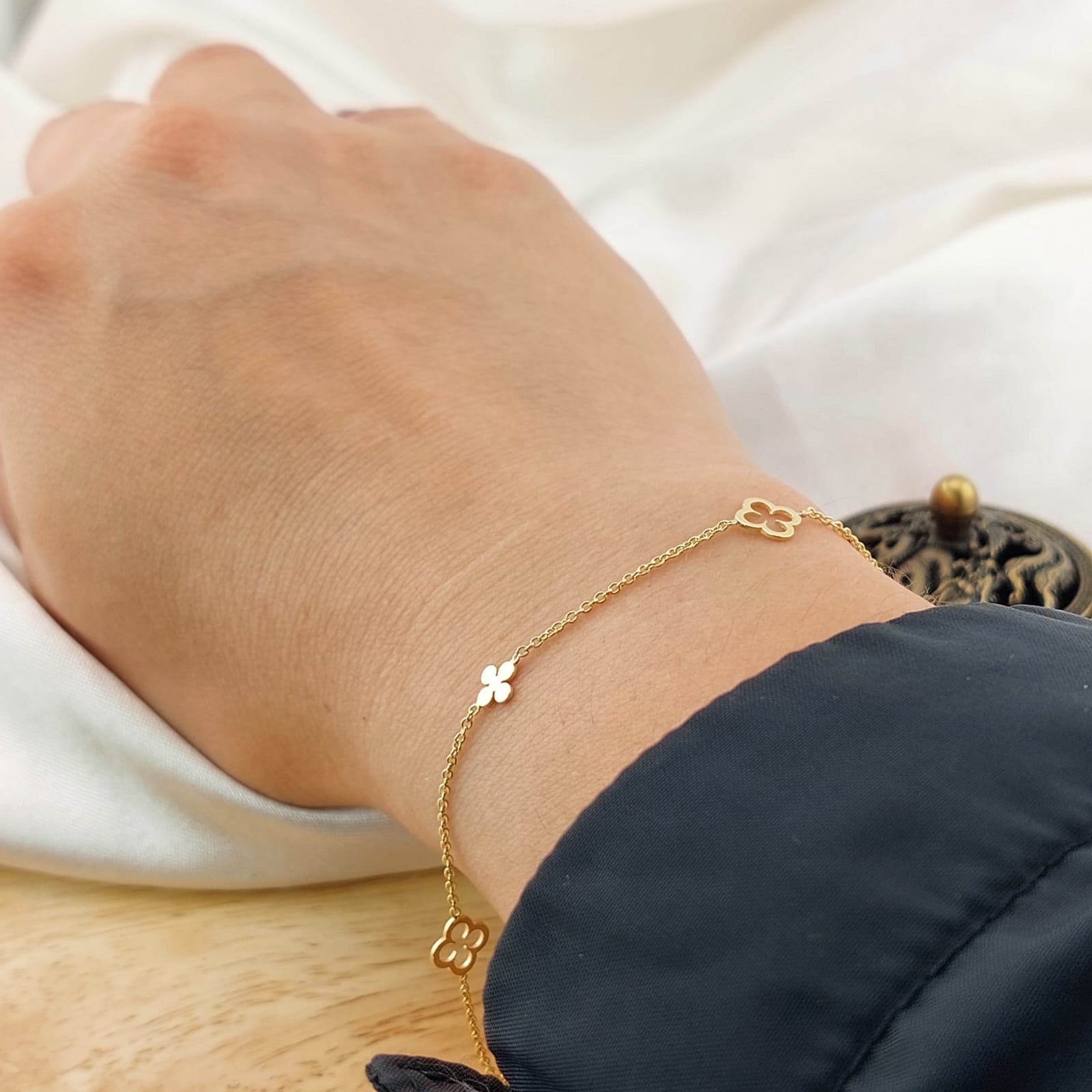 Pulsera 17.5cm Oro 10k 26697