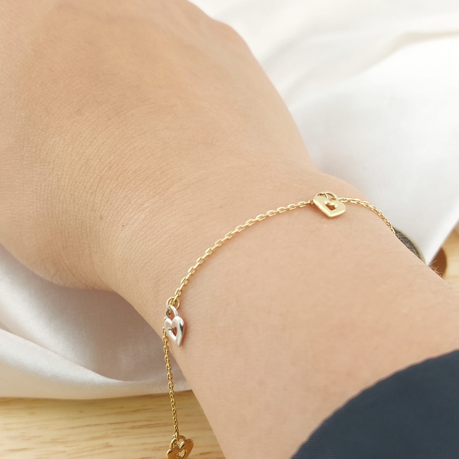 Pulsera 18.5cm Oro 10k 26698