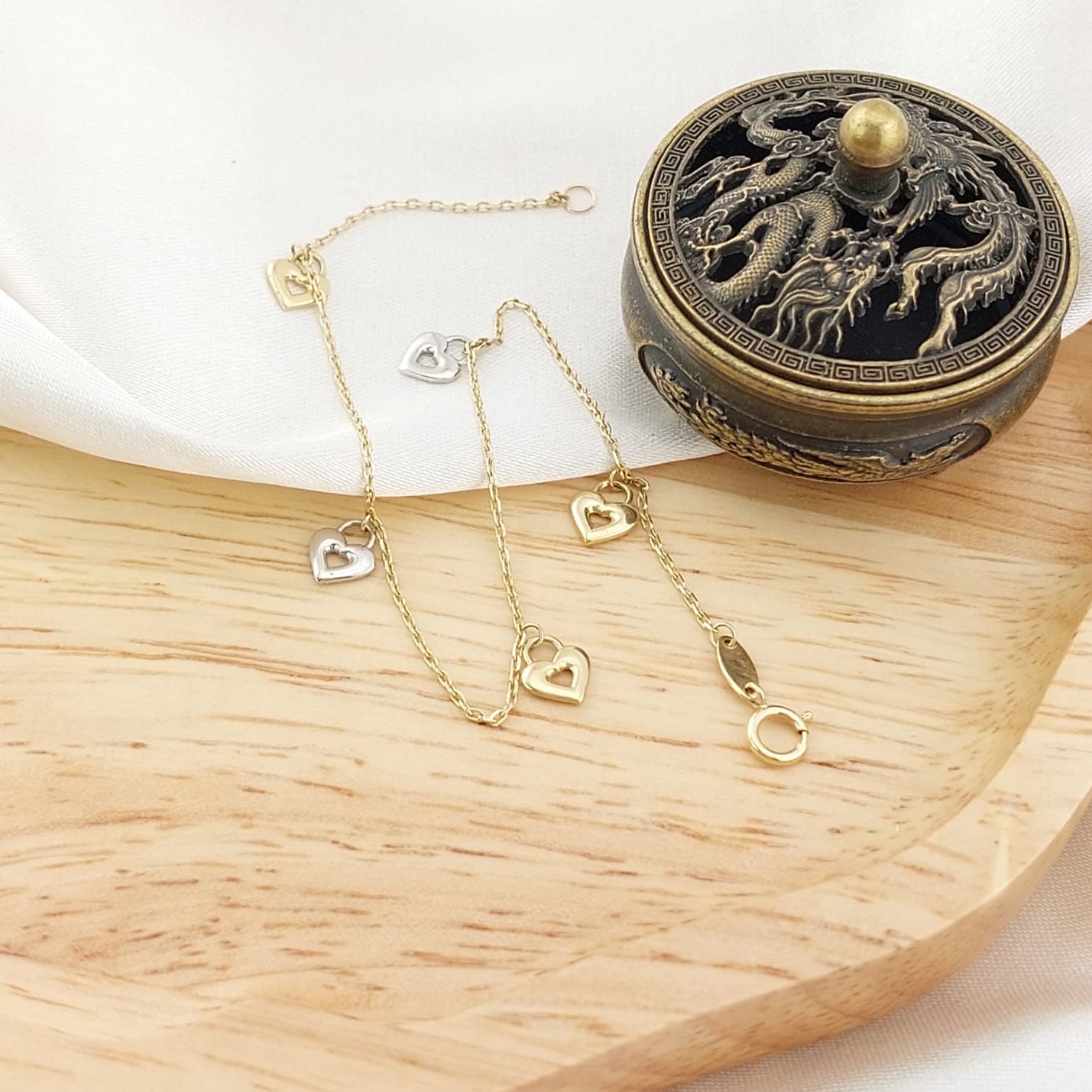 Pulsera 18.5cm Oro 10k 26698
