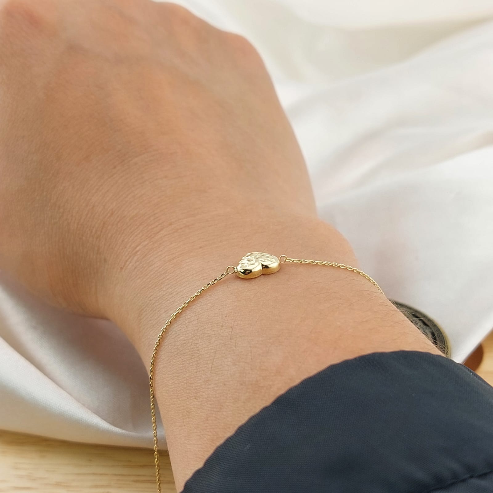 Pulsera 16.5/18.5cm Oro 10k 26691