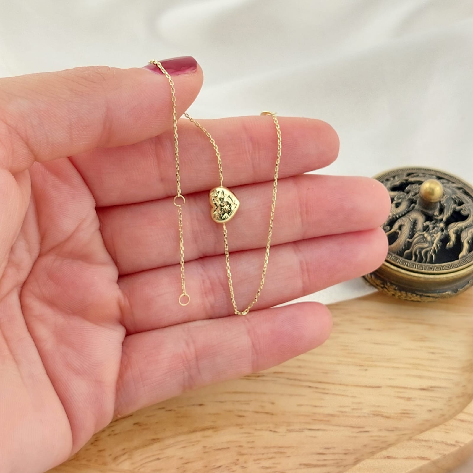 Pulsera 16.5/18.5cm Oro 10k 26691