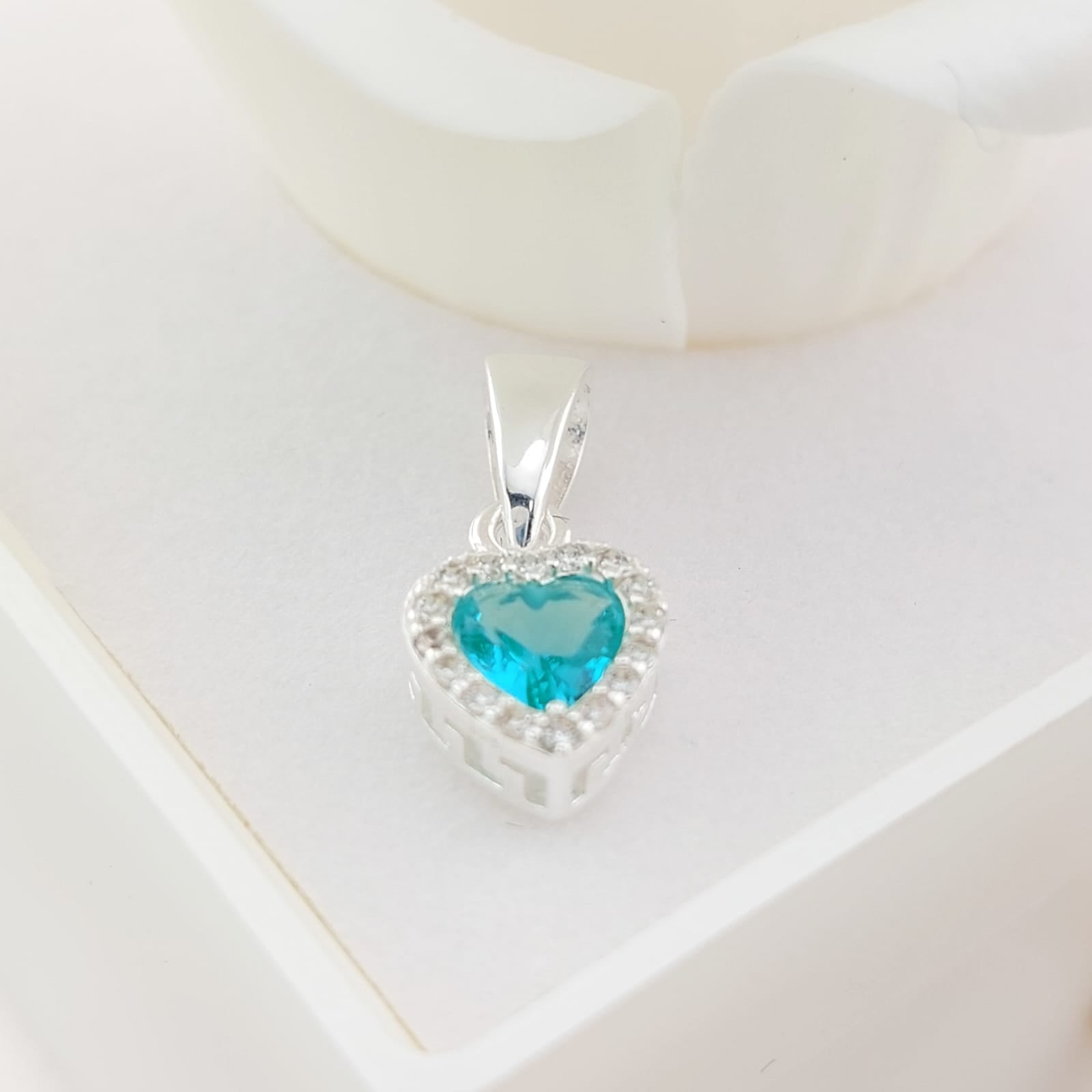 Dije Corazón 10mm Plata 925 26883
