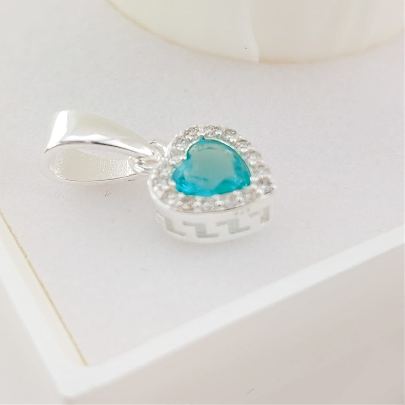 Dije Corazón 10mm Plata 925 26883
