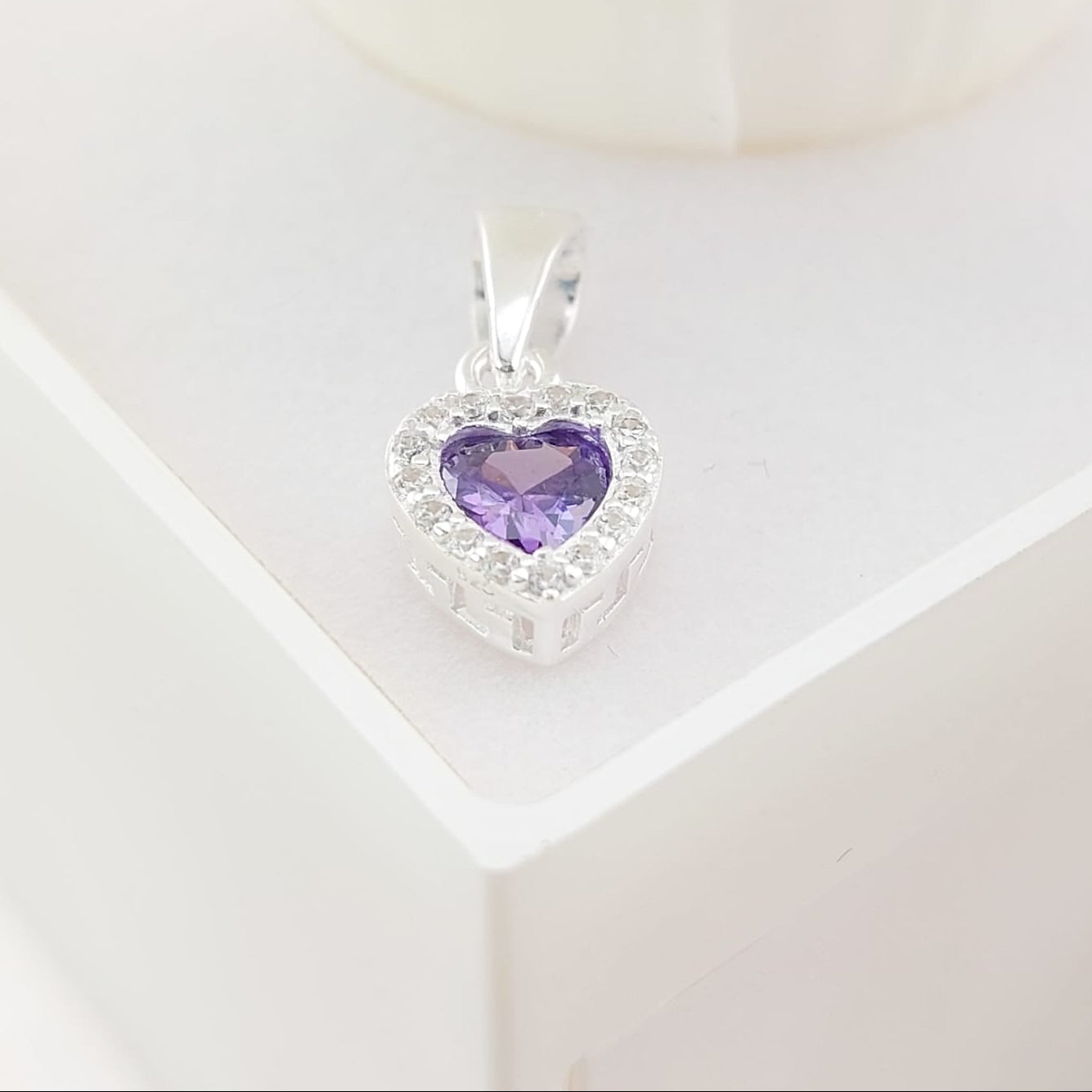 Dije Corazón 10mm Plata 925 26882