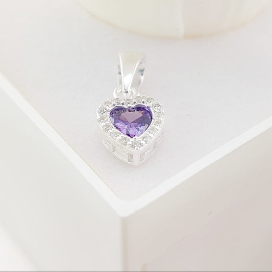 Dije Corazón 10mm Plata 925 26882