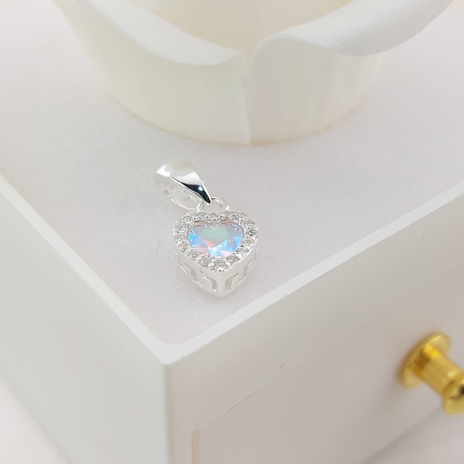 Dije Corazón 10mm Plata 925 26880