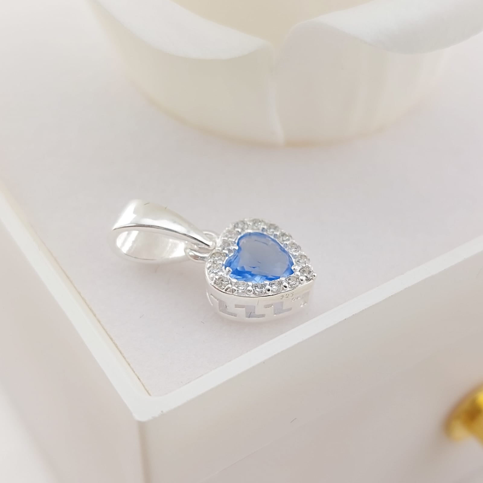 Dije Corazón 10mm Plata 925 26877