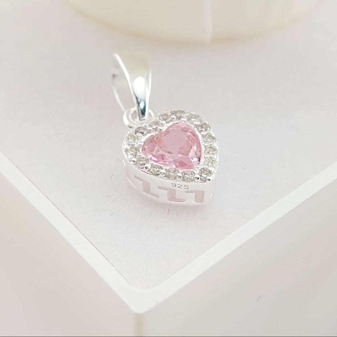 Dije Corazón 10mm Plata 925 26876