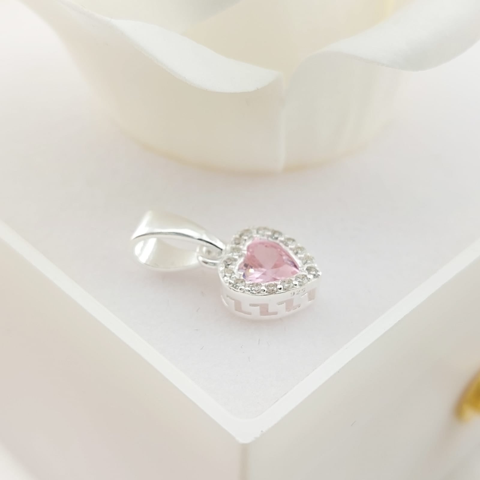 Dije Corazón 10mm Plata 925 26876