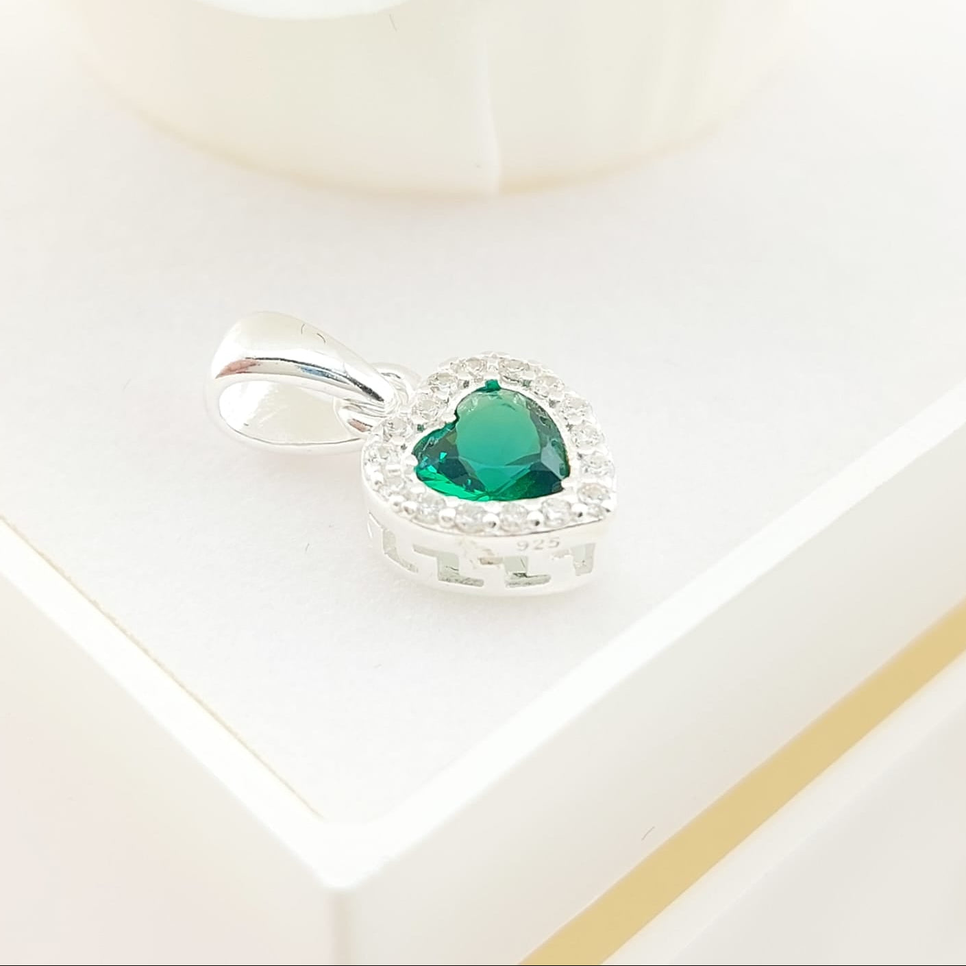 Dije Corazón 10mm Plata 925 26875