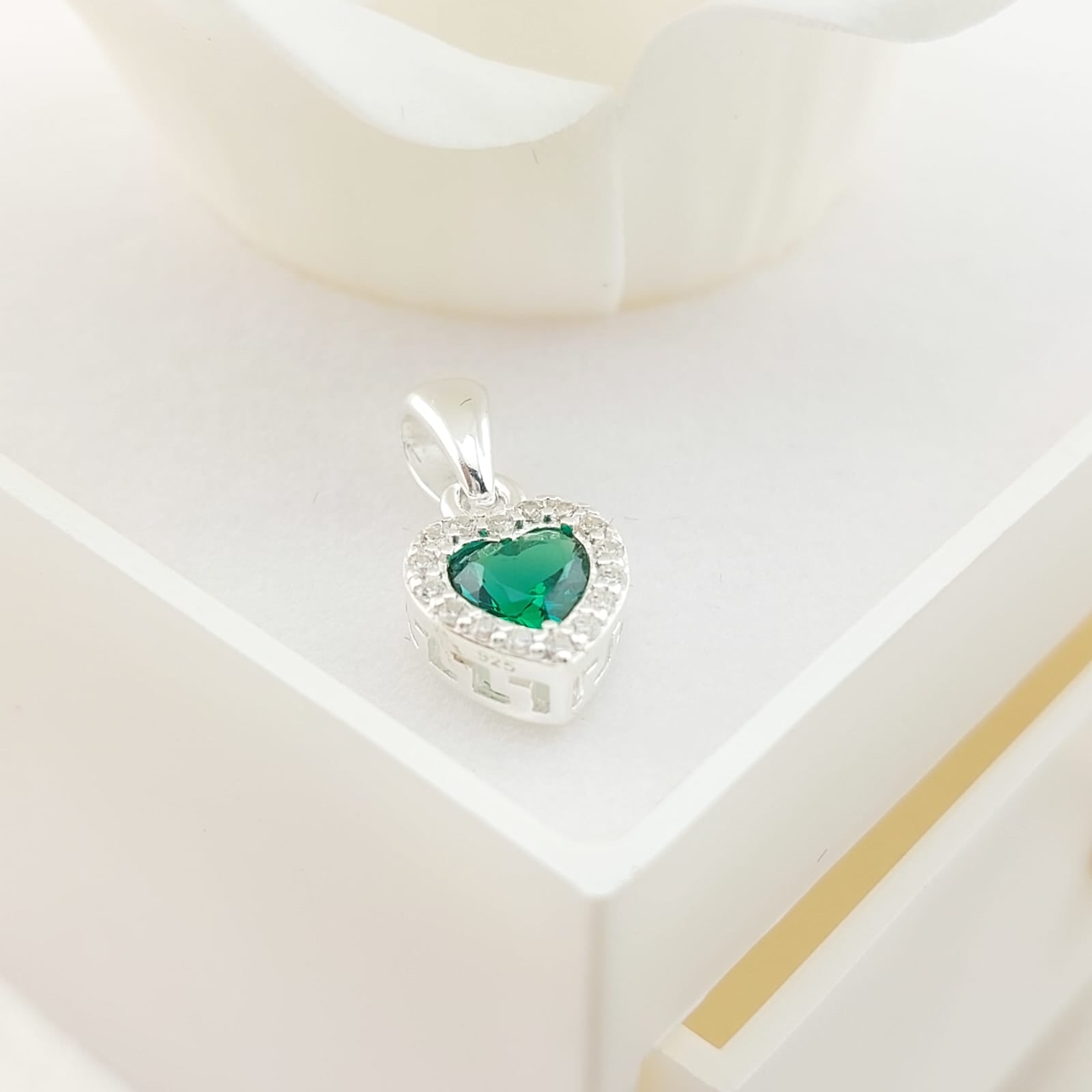 Dije Corazón 10mm Plata 925 26875