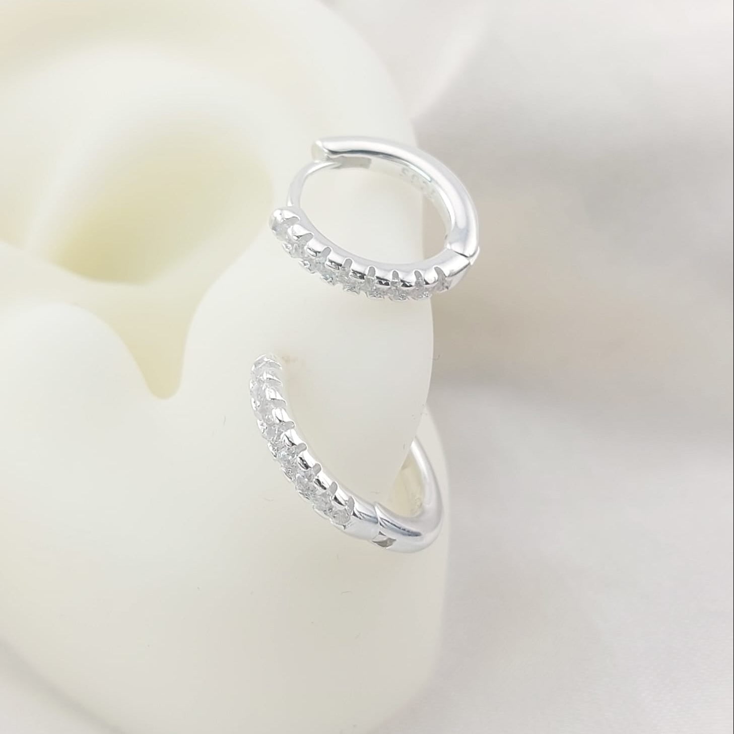 Huggies 13mm Plata 925 26906