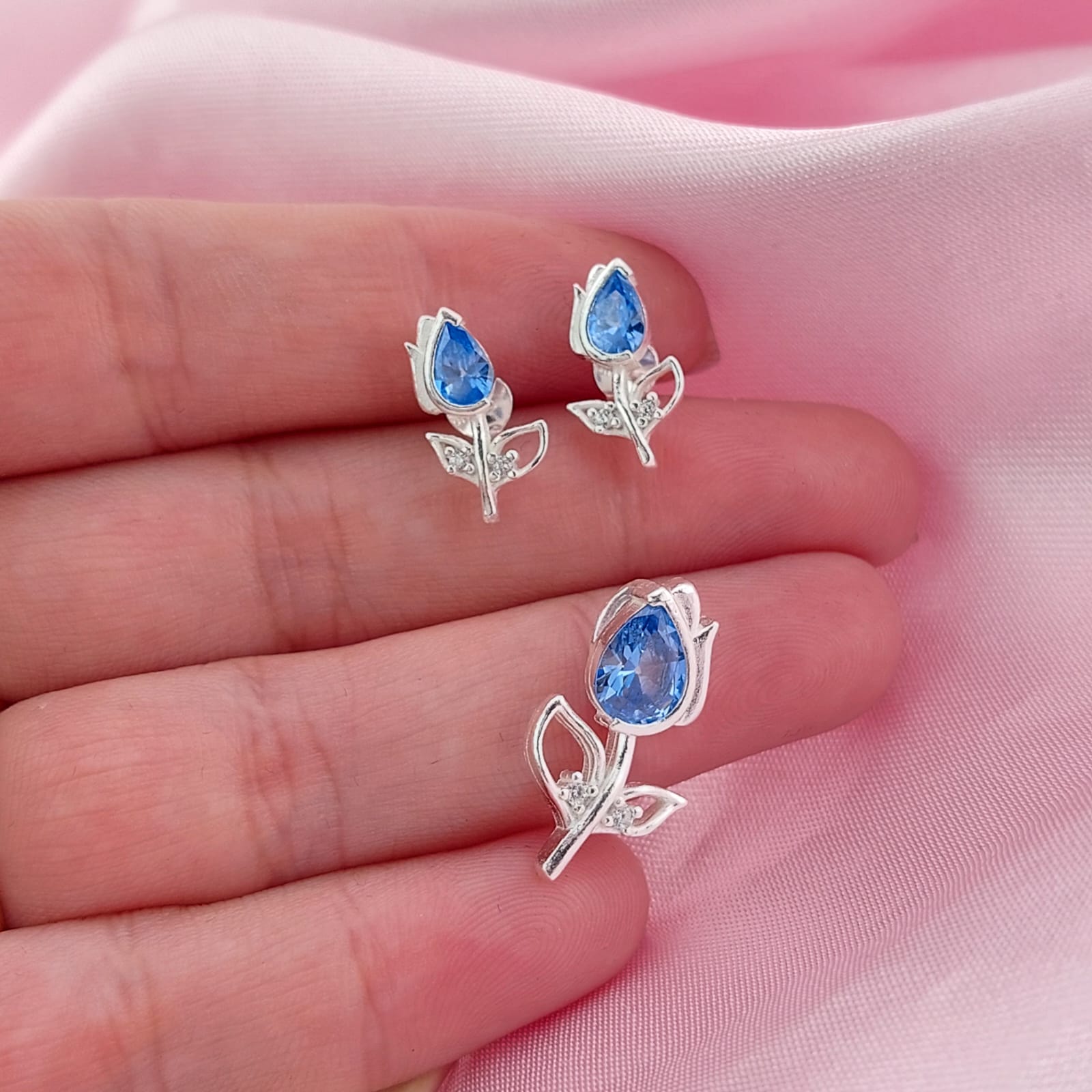 Juego Tulipán Dama Plata 925 26912