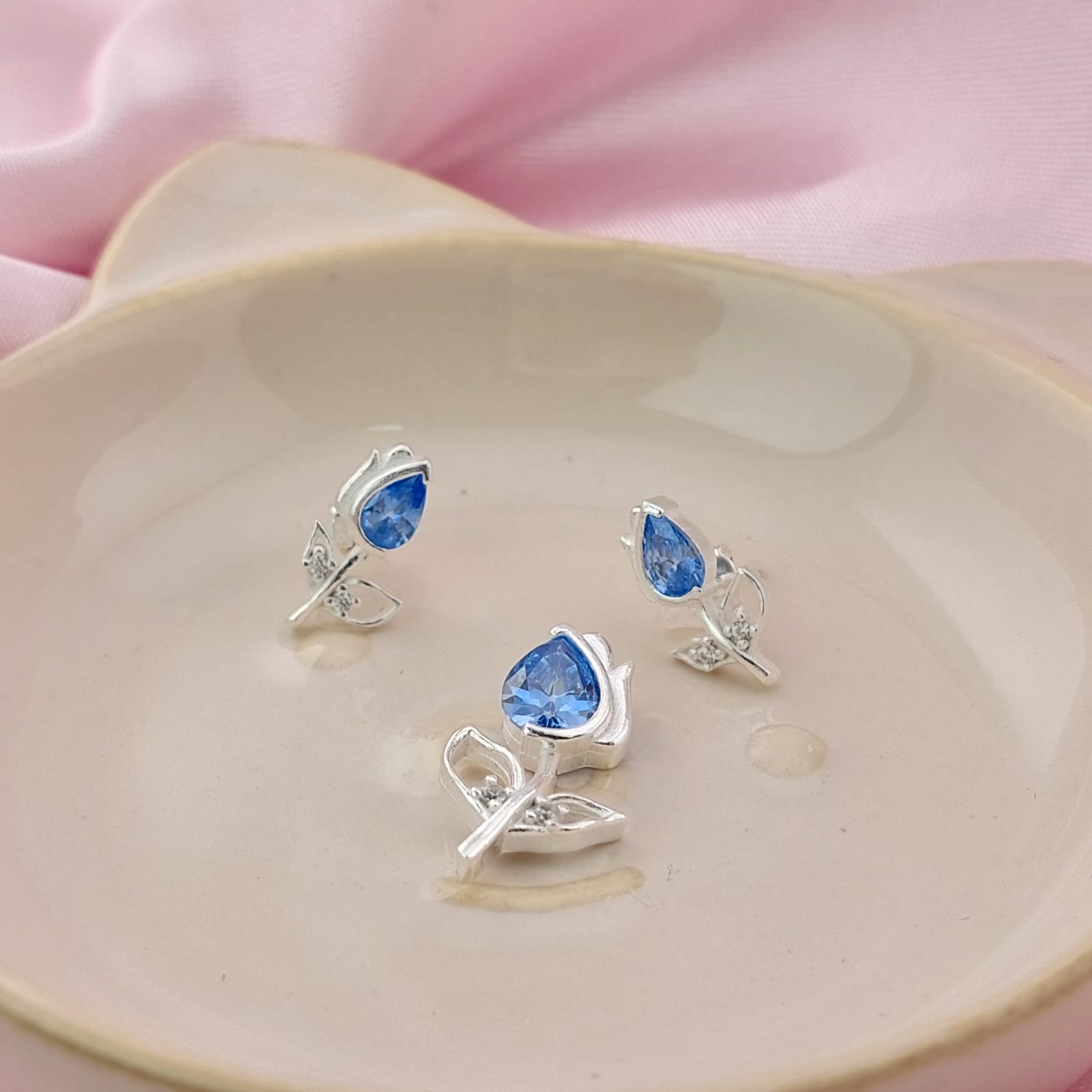 Juego Tulipán Dama Plata 925 26912
