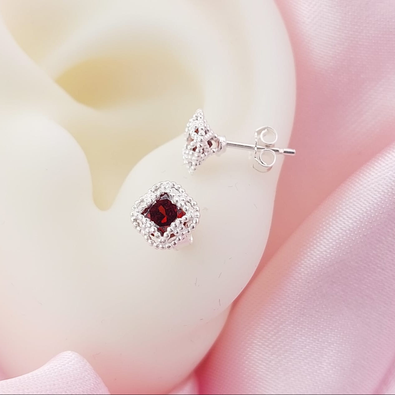 Aretes 6mm Plata 925 26926