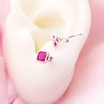 Aretes 6mm Plata 925 26928