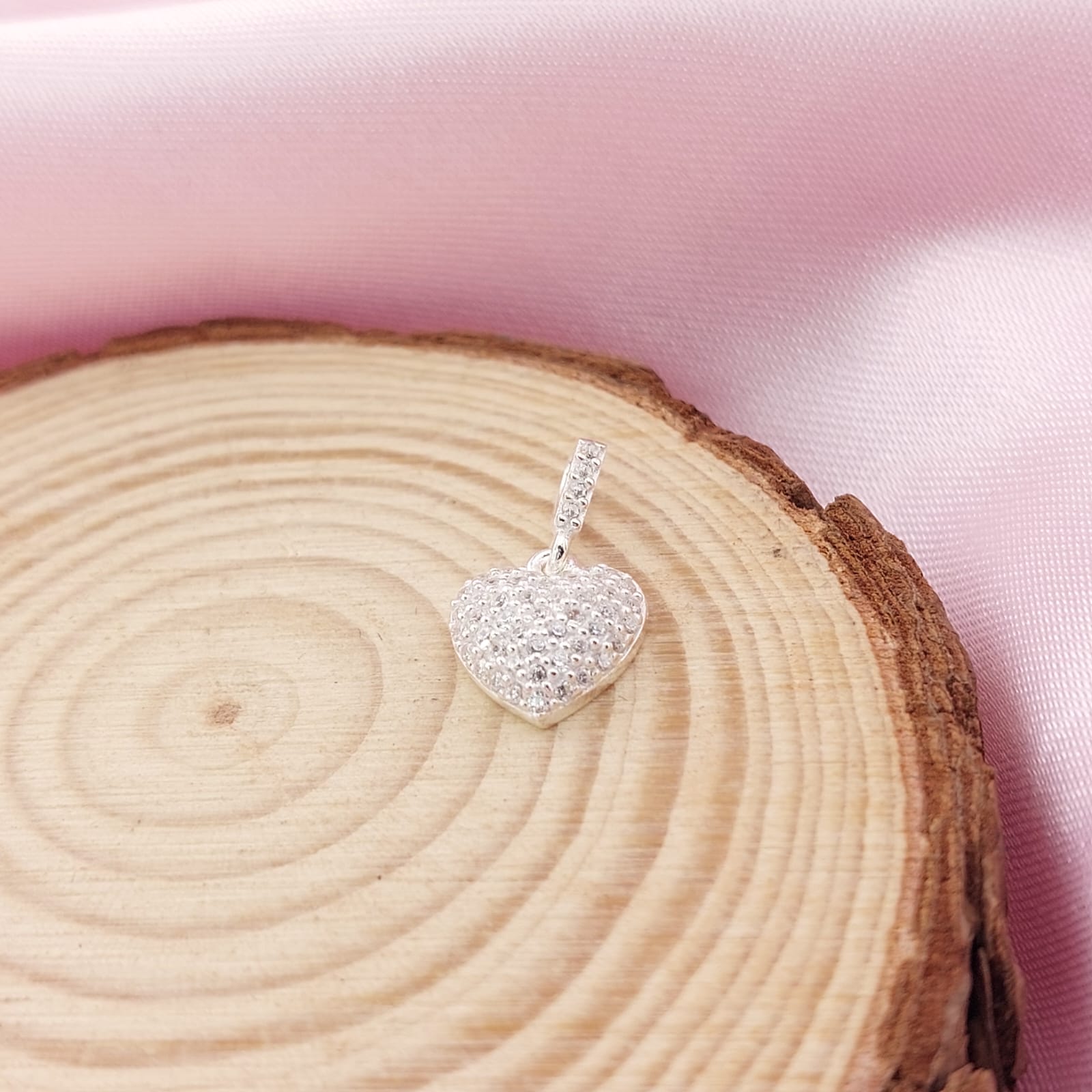 Dije Corazón 12mm Plata 925 26920