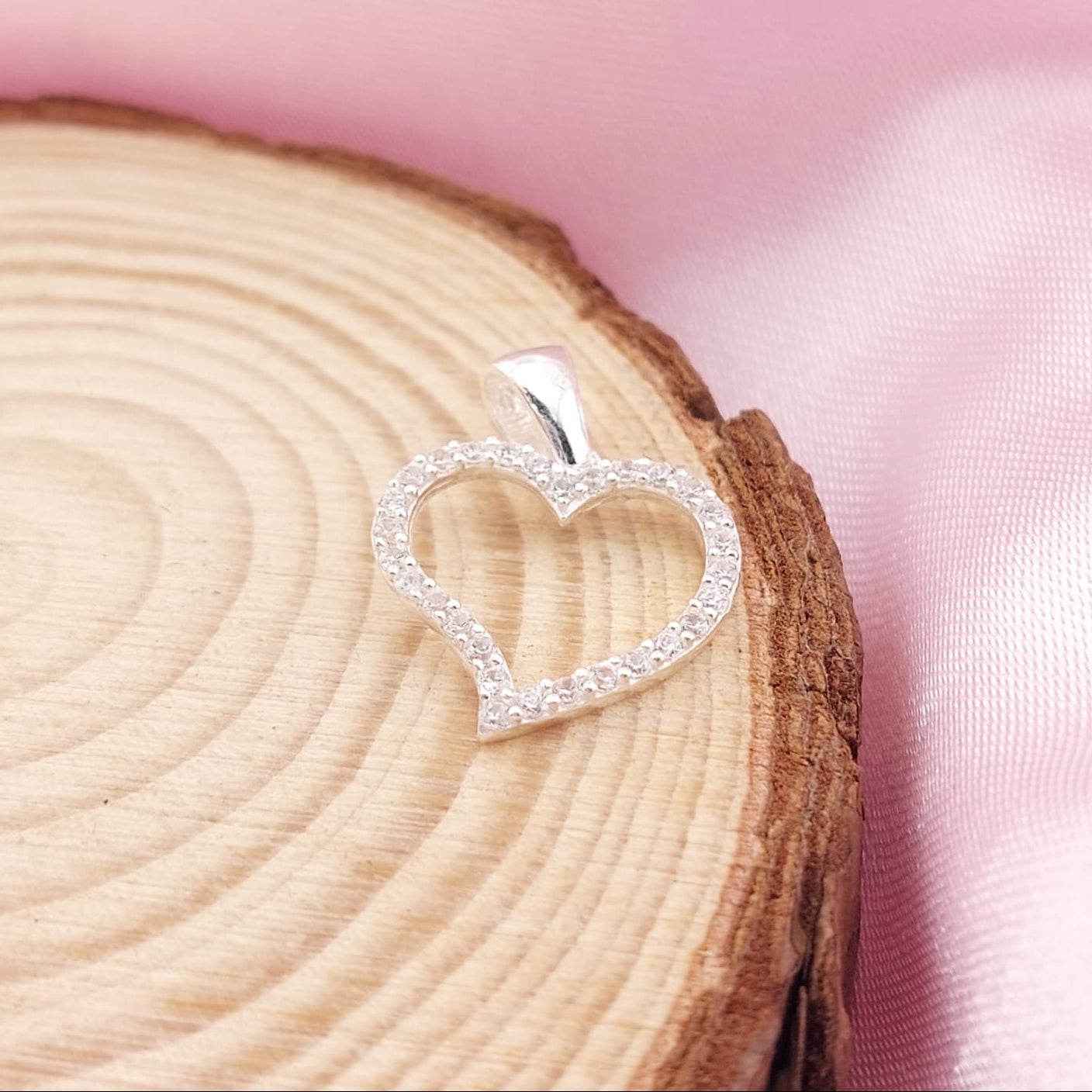 Dije Corazón 16mm Plata 925 26919