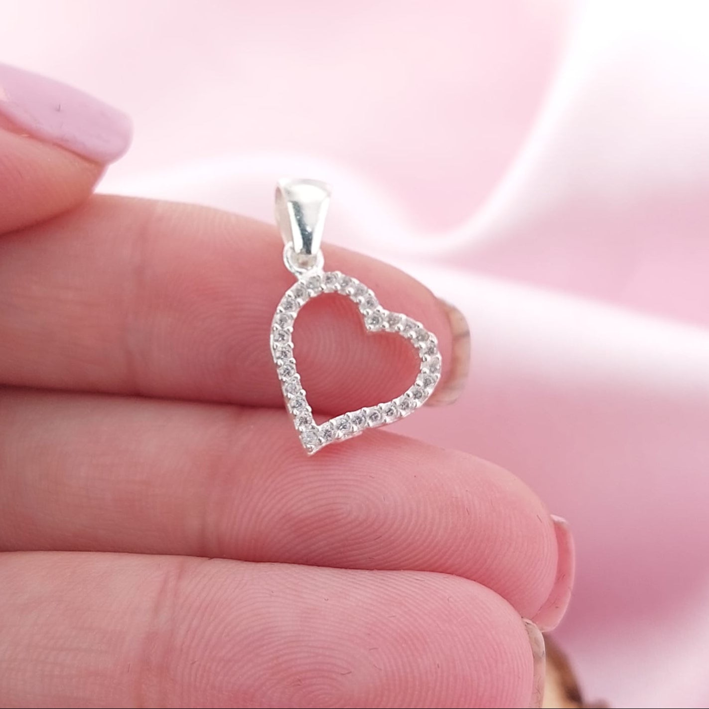 Dije Corazón 14mm Plata 925 26923