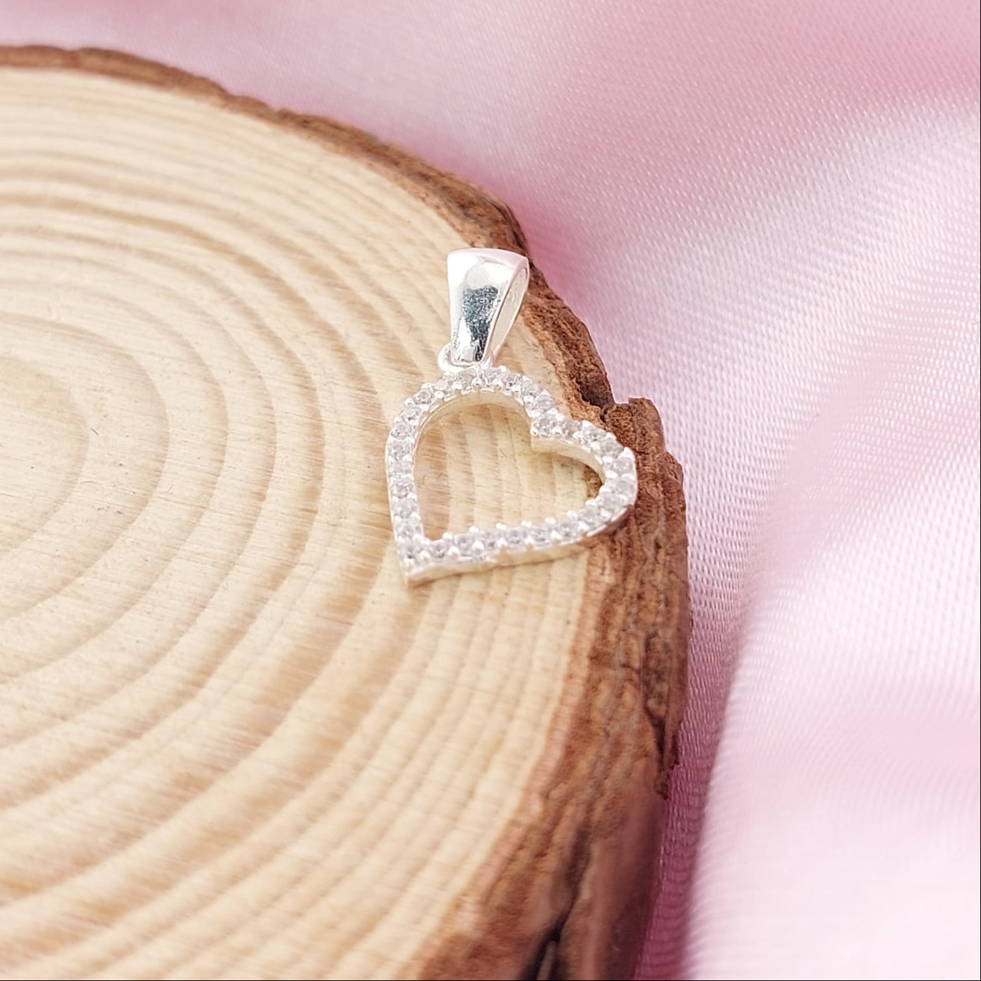 Dije Corazón 14mm Plata 925 26923