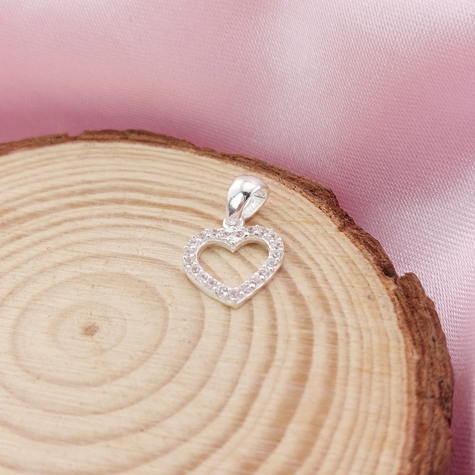 Dije Corazón 12mm Plata 925 26925