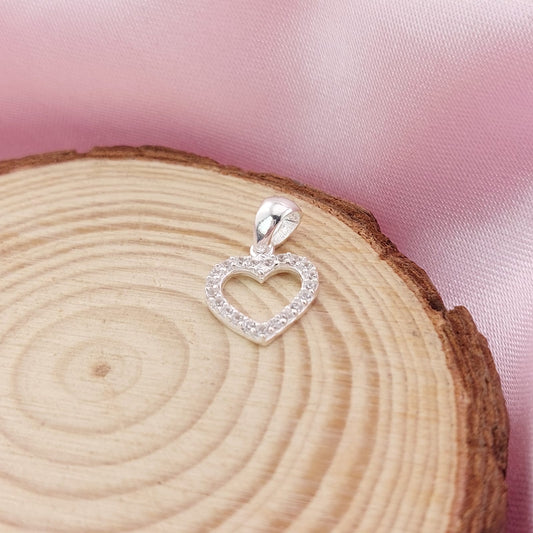 Dije Corazón 12mm Plata 925 26925