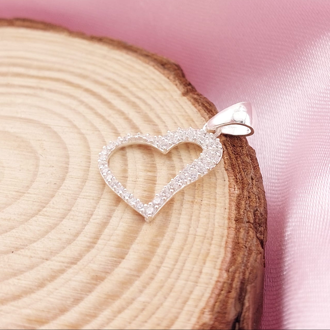 Dije Corazón 16mm Plata 925 26918