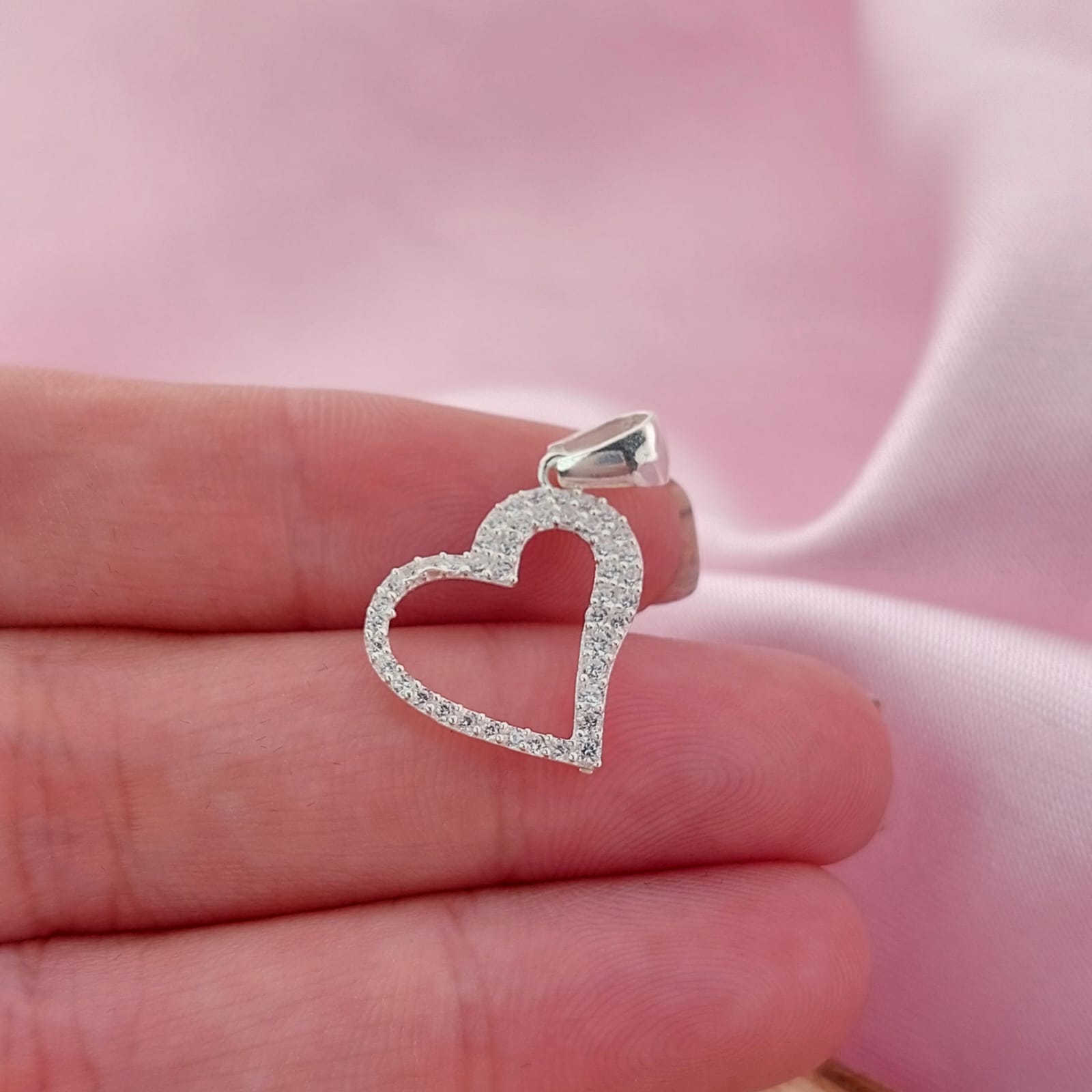 Dije Corazón 16mm Plata 925 26918