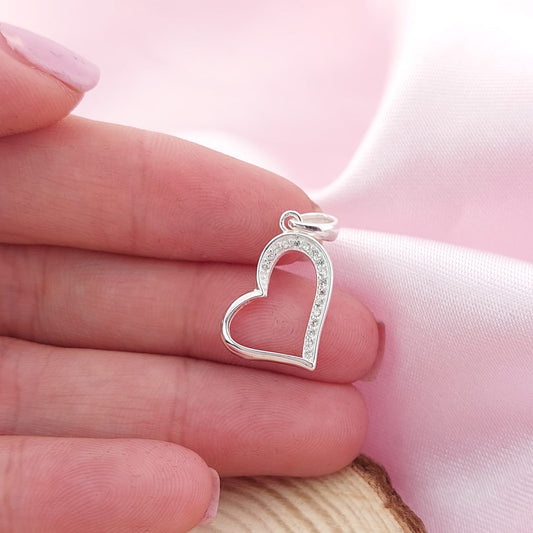 Dije Corazón 18mm Plata 925 26922