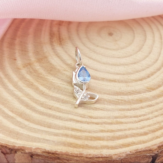 Dije Tulipán 14mm Plata 925 26968