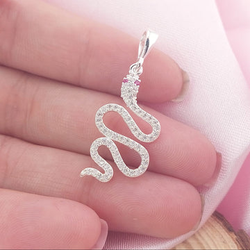 Dije Serpiente 24mm 2.2g Plata 925 26959