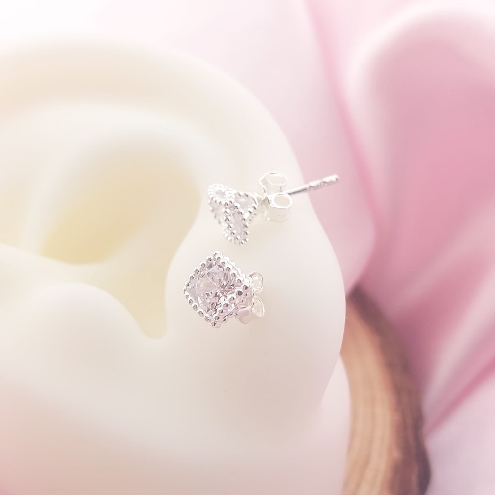 Aretes 6mm Plata 925 26962