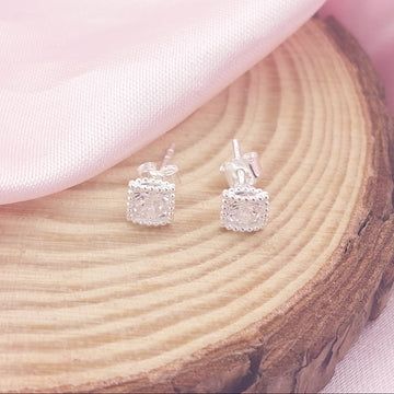 Aretes 6mm Plata 925 26962