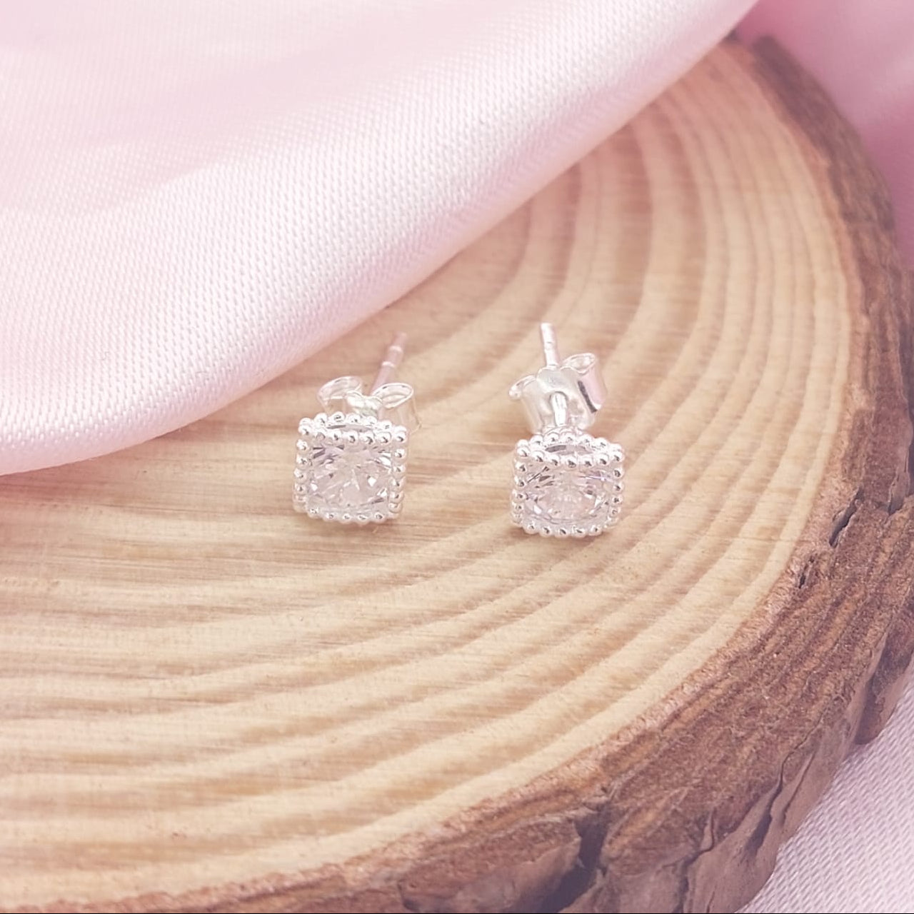 Aretes 6mm Plata 925 26962