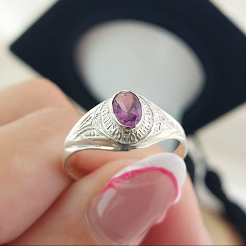 Anillo Graduación Plata 925 26999