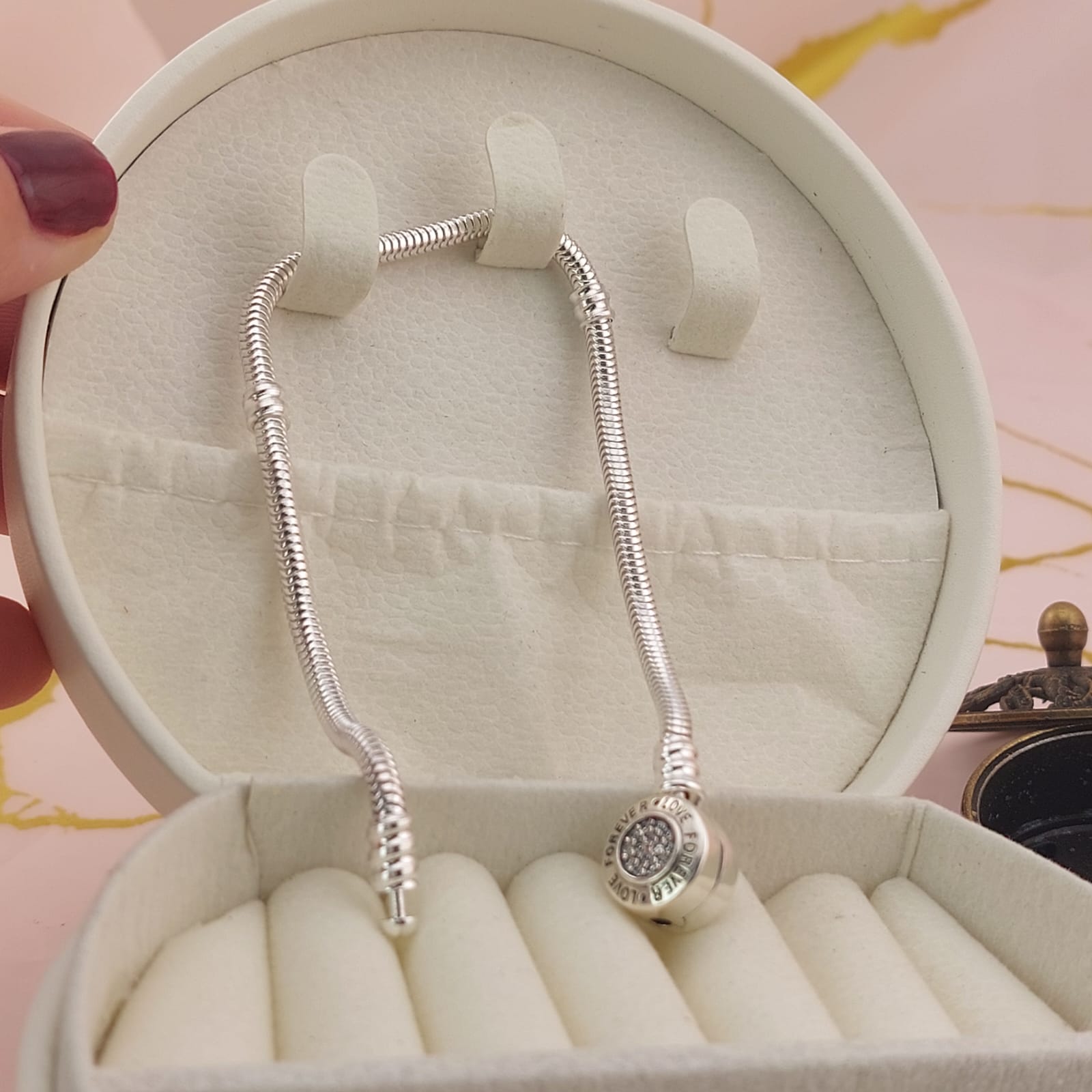 Pulsera Charms Plata 925 27174