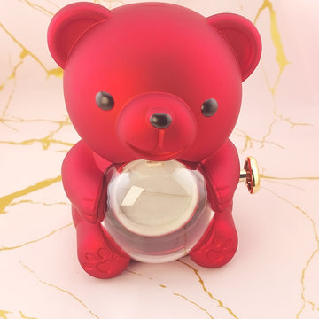Caja de Regalo Oso Rojo Anillos 801022