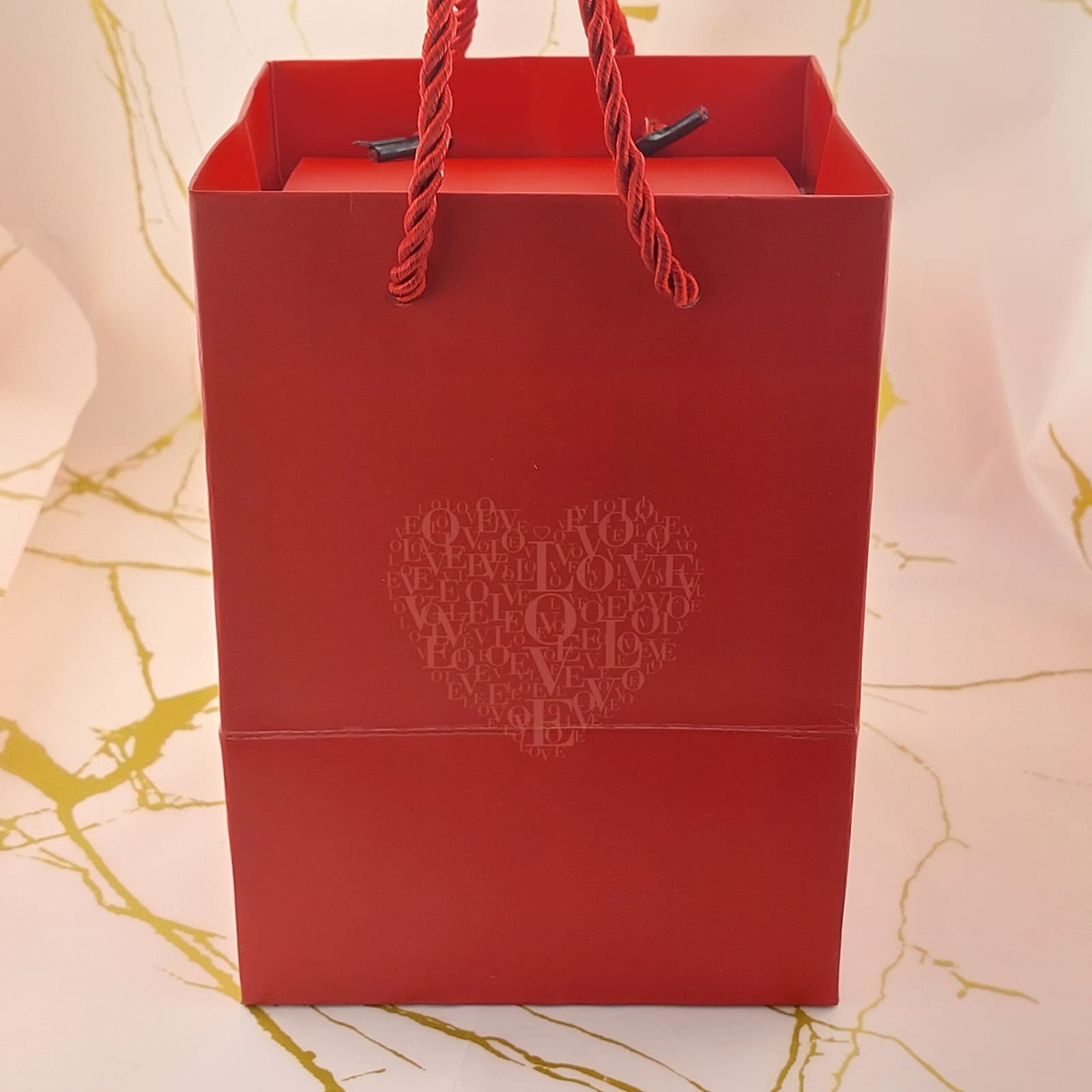 Caja de Regalo Oso Rojo Anillos 801022
