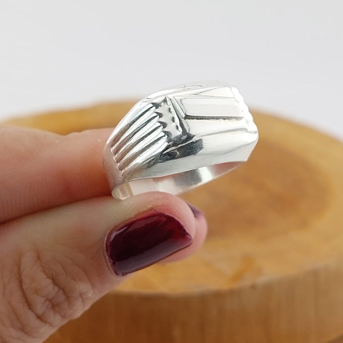 Anillo Hombre Plata 925 27191